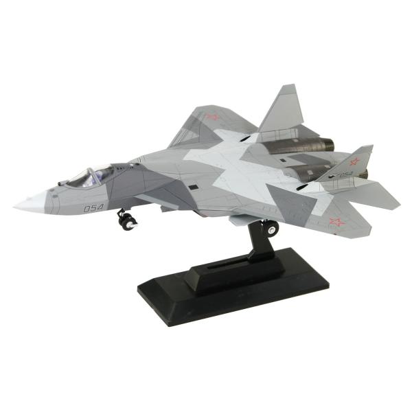 ピットロード 1/144 SNMシリーズ ロシア空軍 戦闘機 Su-57 塗装済み完成品 SNM15