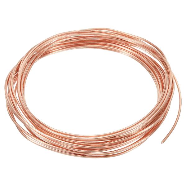 PATIKIL 5 M ソリッド裸銅線 17ゲージ 99.9%純銅線 1.5 mm 柔らかい ビーデ...