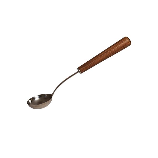 【MILAAM】サウナ ロウリュ用 ラドル「LIN」 柄杓 ひしゃく 約44cm お玉(シルバー) ...