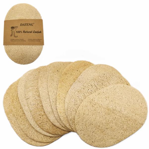 DATENG ヘチマたわし ヘチマスポンジ 天然へちま 食器洗い キッチンスポンジ 台所用スポンジ ...