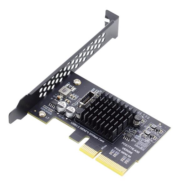 NFHK USB 3.2 Gen2 Type-E 20Gbps フロントパネルソケット PCI-E ...