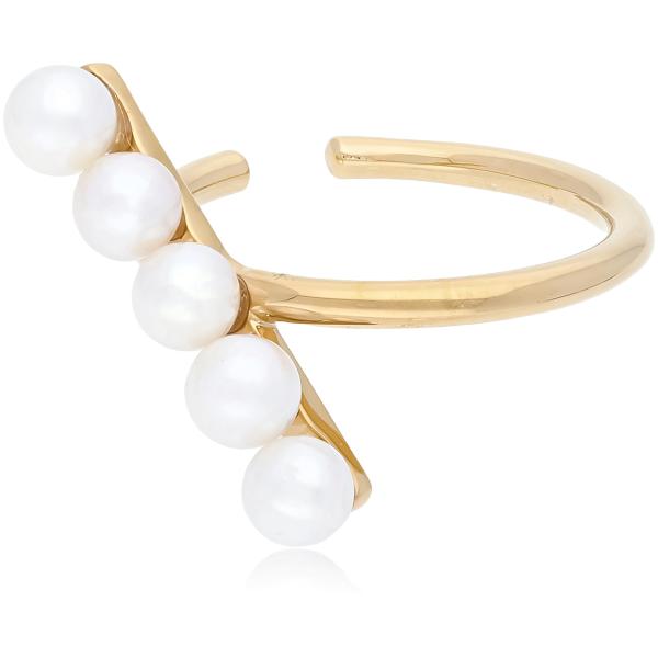 【WISP】ウィスプ シルバー925イヤーカフ 淡水パール「Ism」(VERWP22890)