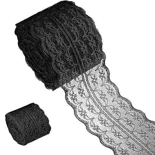 2巻き カラフルレースリボン レースリボン DIY手芸 服装素材 ギフト飾り 装飾材料 縫製素材 4...