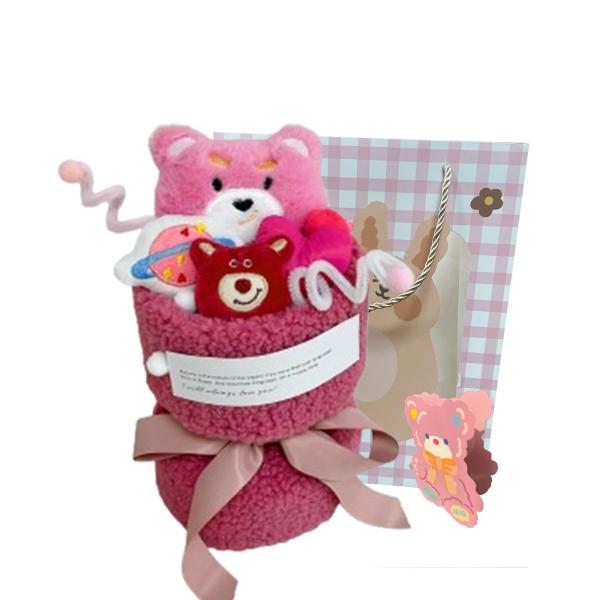 花束 ぬいぐるみ花束 花束ギフト可愛いぬいぐるみ 人気 贈り物誕生日プレゼント 友達 子供 記念日 ...