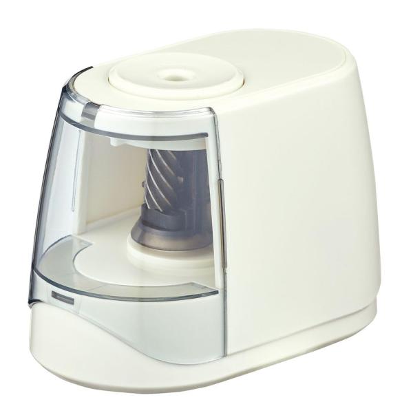 クツワ 鉛筆削り ドッチモ 電動 ホワイト RS041WH