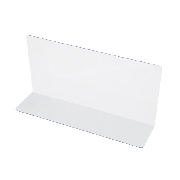 オープン工業 仕切板 透明 幅280mm 10枚入 PE-13