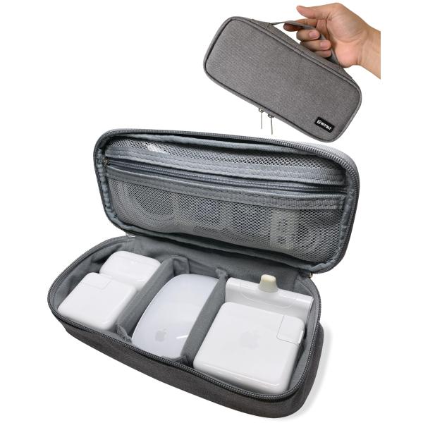 RITALT ガジェットポーチ ガジェットケース 小型 ポーチ 小さめ 小物入れ トラベルポーチ 旅...