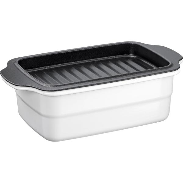 高木金属 ホーロー 天ぷら鍋 フライ鍋 天麩羅鍋 角型 四角い 28.3×16.1×8.7cm トレ...