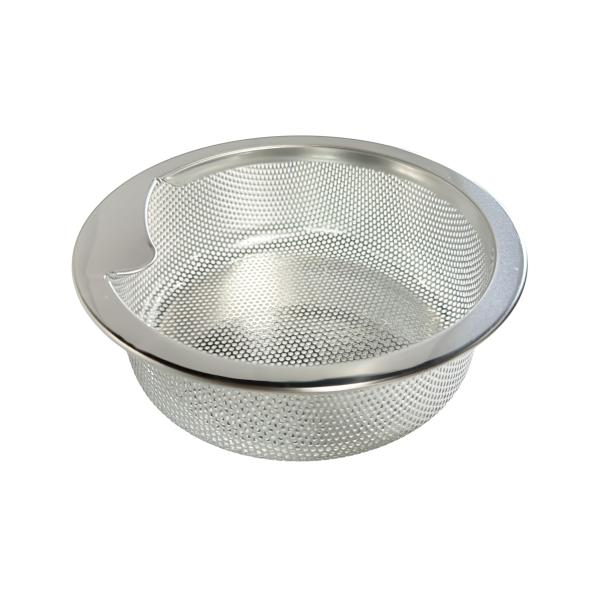 ステンレス排水口ごみカゴ φ１４４mm LuLuPaL ステンレス 水切りかご ゴミ受け 浅型 14...