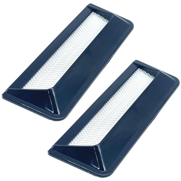 S-NET 汎用 ダミー ダクト 貼るだけ 簡単 ドレスアップ ボンネット サイド エアロ パーツ ...