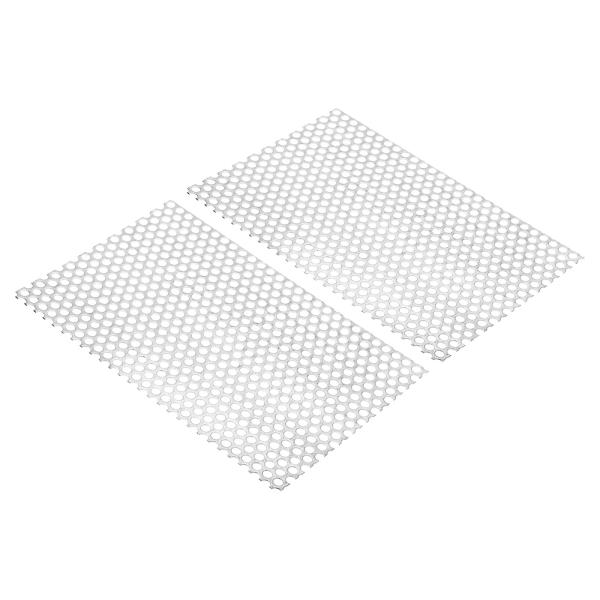 PATIKIL 300 x 200mm 304ステンレス鋼穿孔シート 穿孔ステンレス板 穿孔ボード ...