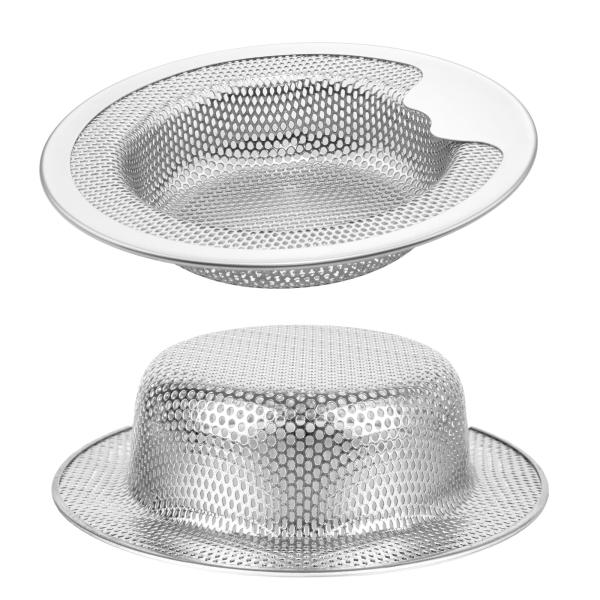 MAEXUS 排水口 ゴミ受け 流し用 ステンレス浅型ゴミカゴ ステンレス製 洗面台パンチングゴミ受...