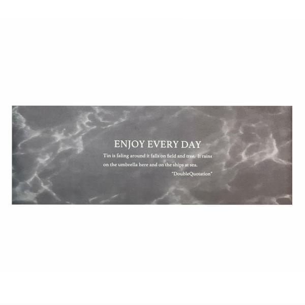 キッチンマット 台所マット 玄関マット 拭ける 大理石柄 滑り止め付 モダンスタイル (Fmat-0...