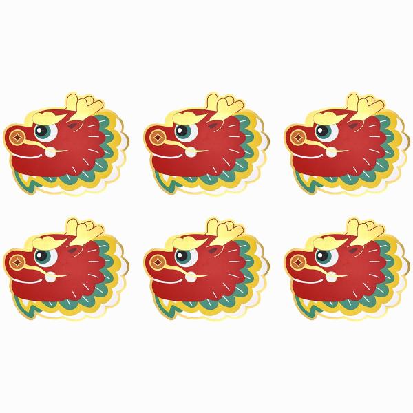 Unikato お年玉袋 ポチ袋 長札 2024 辰年 龍 金封 ミニ封筒 ハイエンド 可愛い 祝儀...