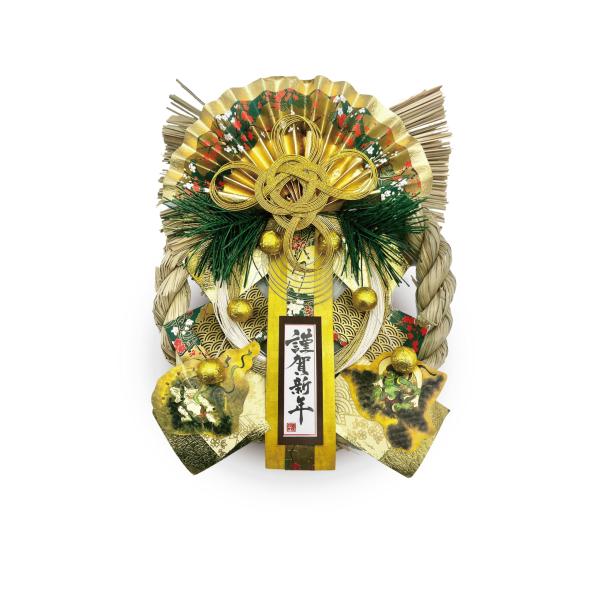 ［ 2024年 mamawrteth ］ 風神雷神 凛々しめ縄 お正月飾り 和柄 和モダン正月飾り ...
