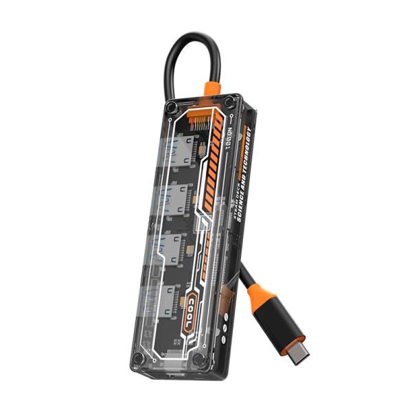 Zacoora SW4U usbハブ 3.0 usbポート 4ポートハブ 【2023改良型】 usb...