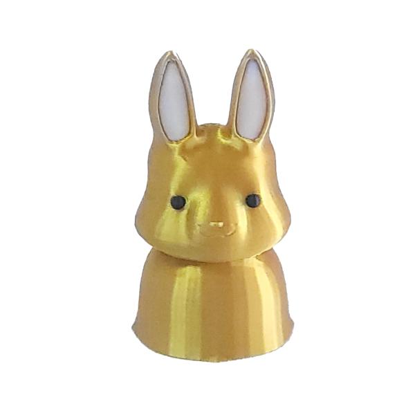 ウサギの盛り塩 固め器 八角型 金色カラーver. ゴールド 盛り塩サイズ約33mm×45mm