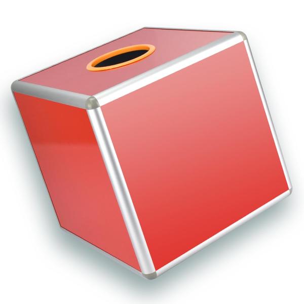 メリーmerry 抽選ボックス 投票箱 くじ引き 福引き 中身が見えない ボール対応 組み立て イベ...