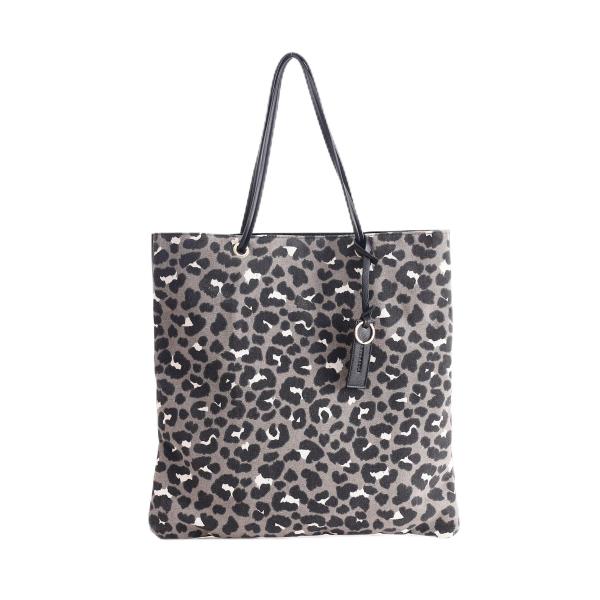 [サミールナスリ] トートバッグ ヒョウガラ×メタリックトートバッグ/A4 レディース 241221...