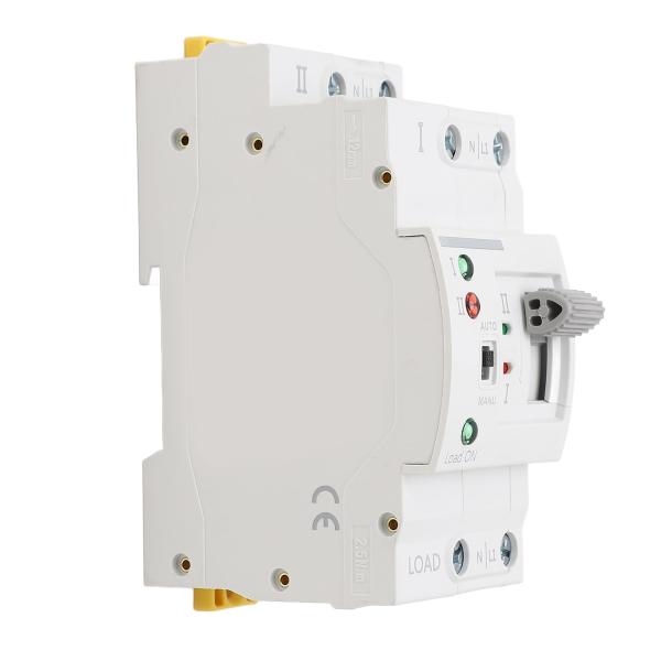 二電源自動切替スイッチ 2局ミリ秒切替 水平設置(AC110V)