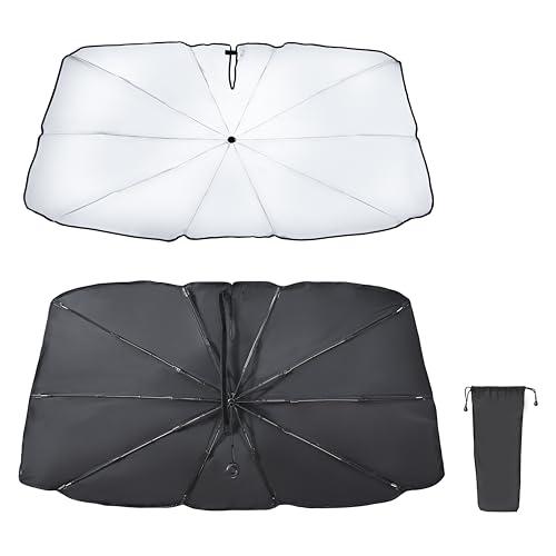 セイワ(SEIWA)車内用品 サンシェード ワンタッチ傘サンシェード Lサイズ(W1315?1420...