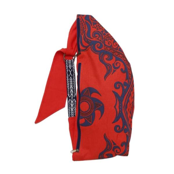 [チャイハネ] メッセンジャーバッグ トライバルたすきバッグ ORANGE レディース オレンジ