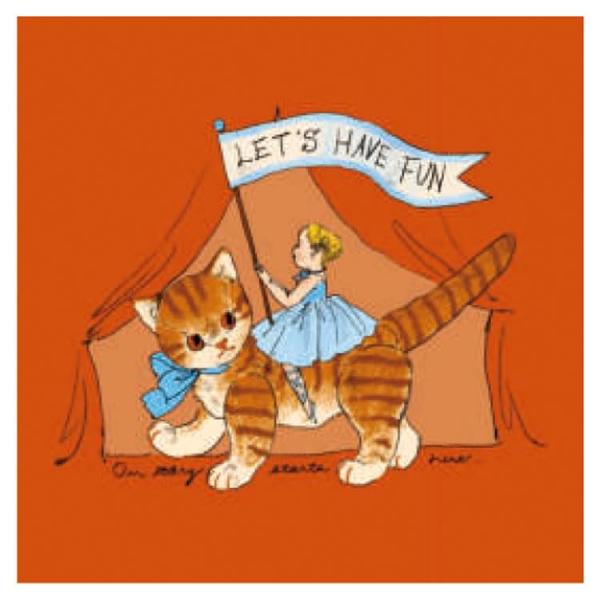 学研ステイフル くらはしれい メモ 裏紙メモ スクエア 縞猫 AM04816