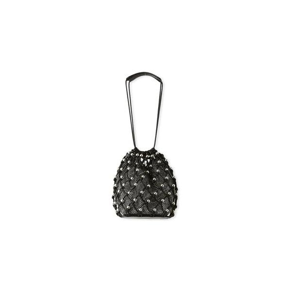 [ミースロエ] BEADS BAG MWGB242507 レディース BLK