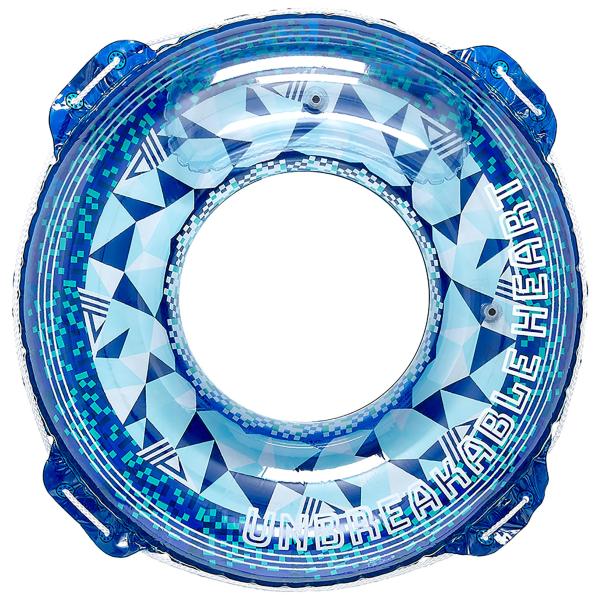 イガラシ 90cm浮き輪 ジオメトリックウキワ ロープ付き RLC-191V