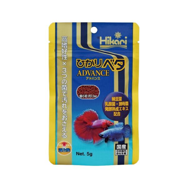 キョーリン ひかり ベタ アドバンス 熱帯魚 餌 5g と 餌やりスプーン
