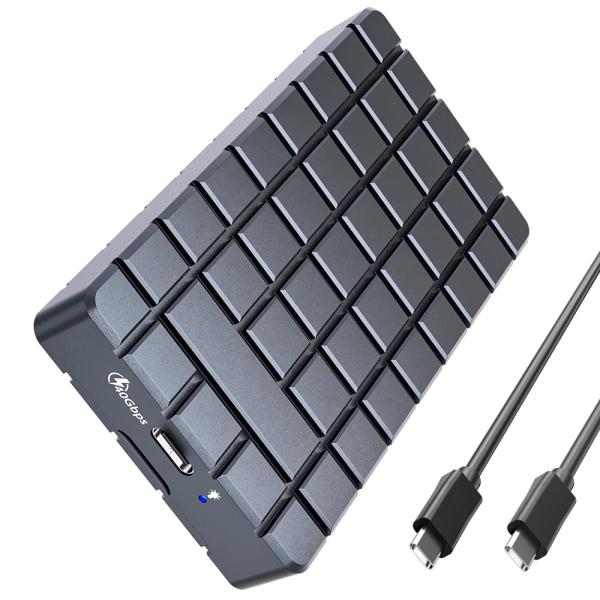 USB4.0 M.2 NVMe SSDケース エンクロージャ 40Gbps超高速 外付けSSDケース...