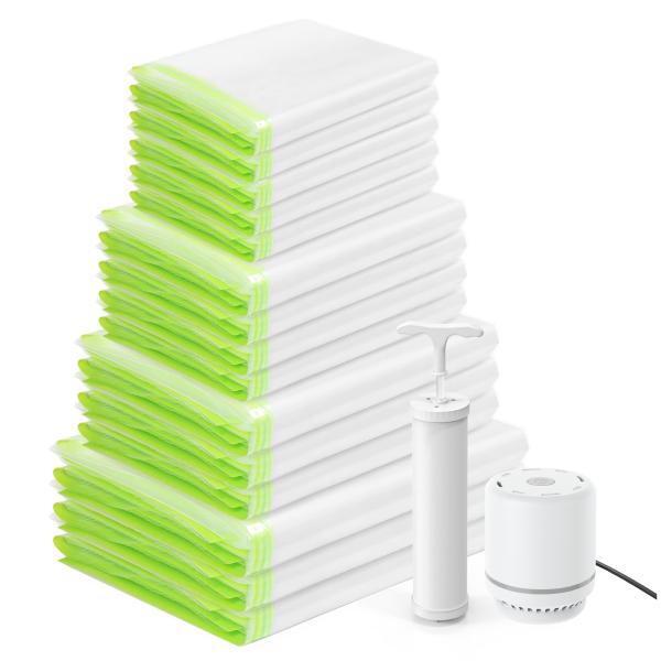 Umimile 布団圧縮袋 圧縮袋 布団 15枚組【120×100cm 3枚/100×80cm 3枚...