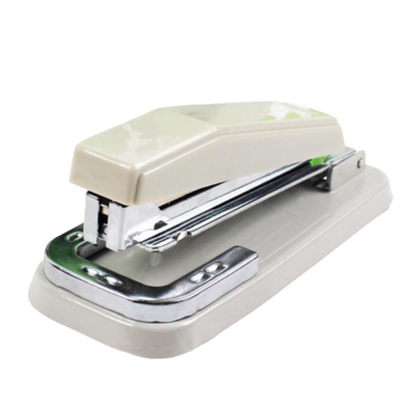COZENTA ホチキス ステープラー 中綴じ 回転 コンパクト 製本 芯付き 1000本 (ホワイ...