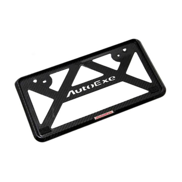 オートエクゼ(Auto Exe) カーボンナンバーフレーム 汎用品(フロント用) A180020