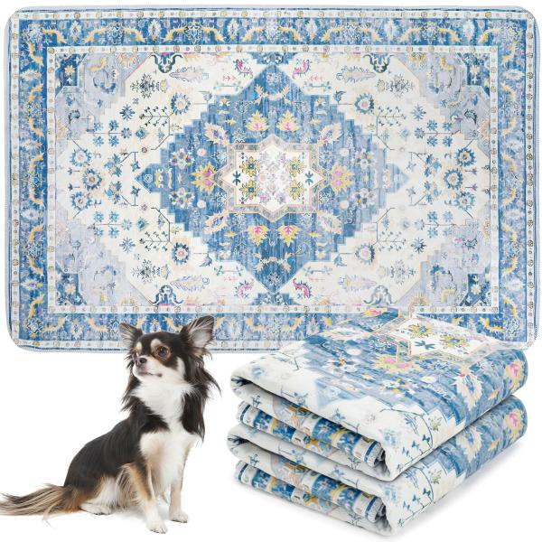 ULIGOTA洗える ペットシーツ 犬 猫用 洗えるペットマット おしっこマット ペットマット　エス...