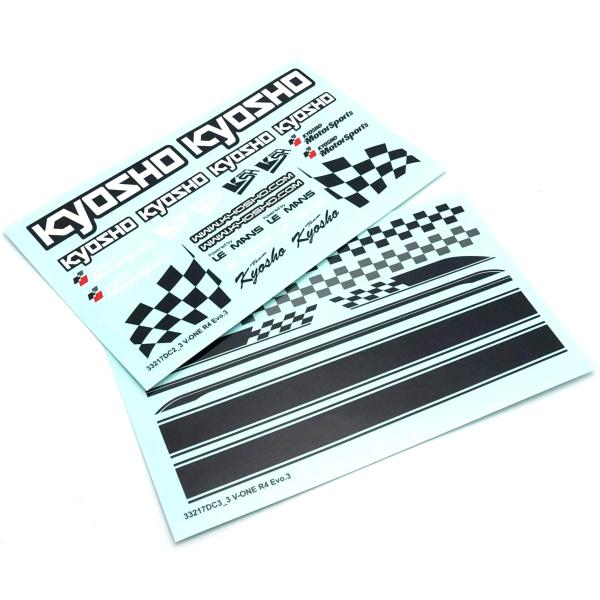 京商 デカール (KYOSHO Motor Sports) RCモデル用デカール 36278