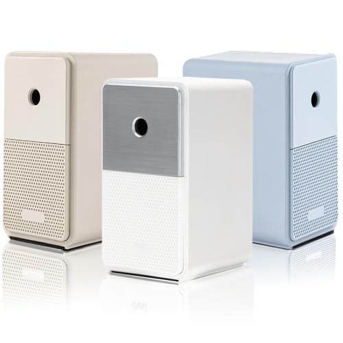 鉛筆削り 手動 鉛筆削り 白 1個入 5段階芯調節機能 自動ペン送り機能 合金鋼ホブ 自動芯抜き 6...