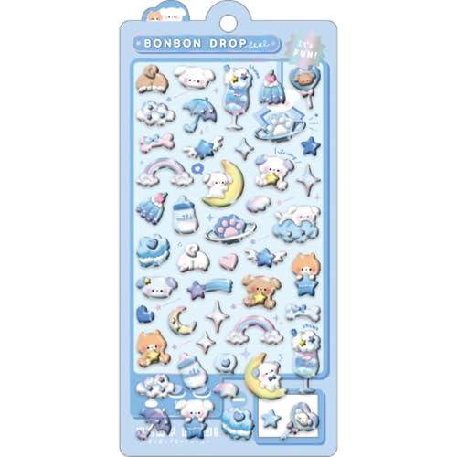 クーリア シール ボンボンドロップシール わんわんボンボン 91053