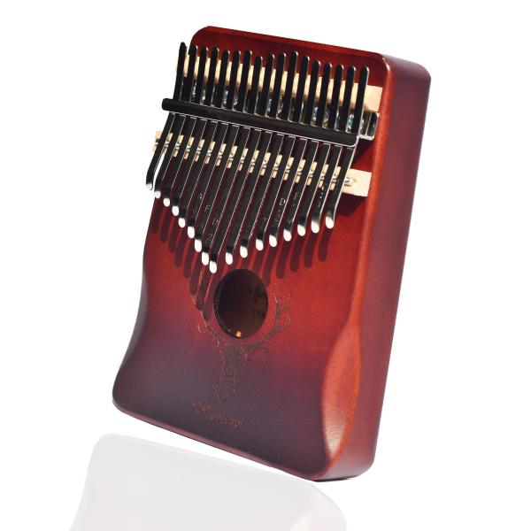 Hostaro カリンバ 親指ピアノ kalimba 17キー 楽器 人気 高級保護ケース付き 初心...