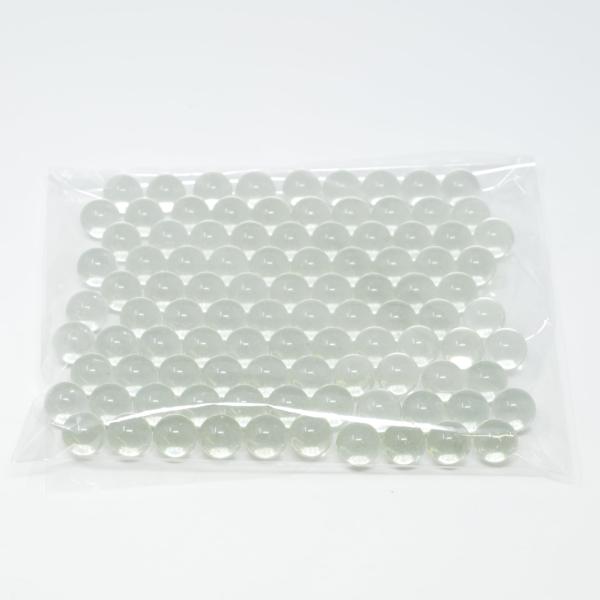 ビー玉 ガラス玉 17mm 透明 クリアー 100個入り