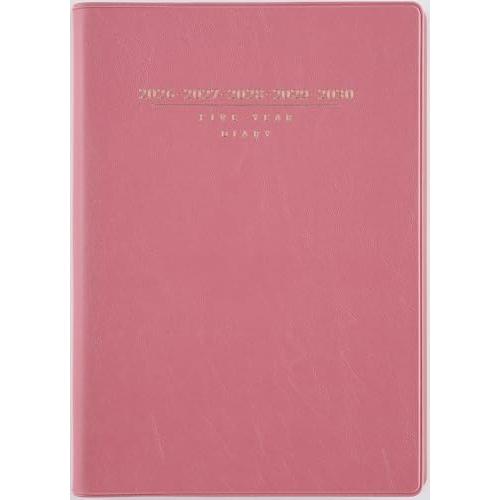 高橋 手帳 2026年 A5 5年卓上日誌 ピンク No.483 (2026年 1月始まり)