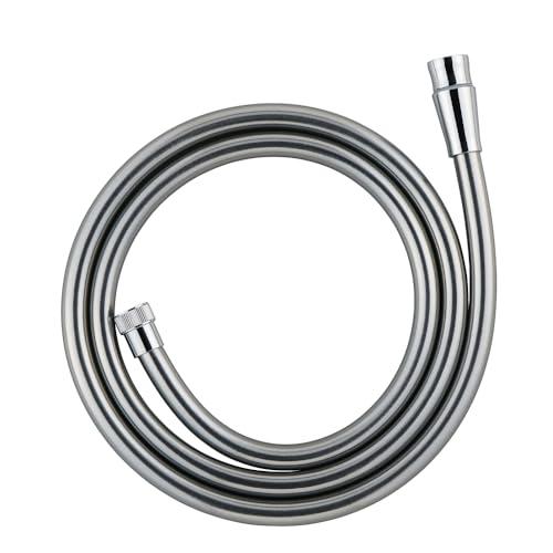 SANEI(サンエイ) シャワーホース ねじれない くるくる回る 1.8m アダプター付 メタリック...