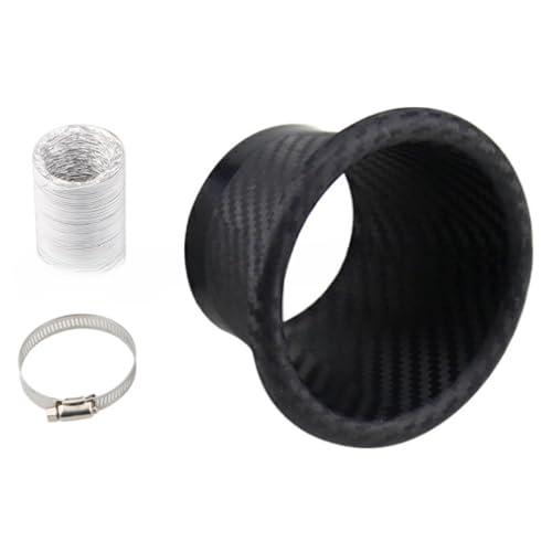 ideamall エアダクト 汎用 エアインテークダクト 車 (丸型)