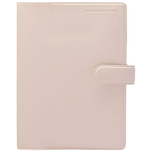 クツワ 手帳 家計簿付き手帳 2026年 A6 ウィークリー 月曜始まり ホワイトベージュ 141S...