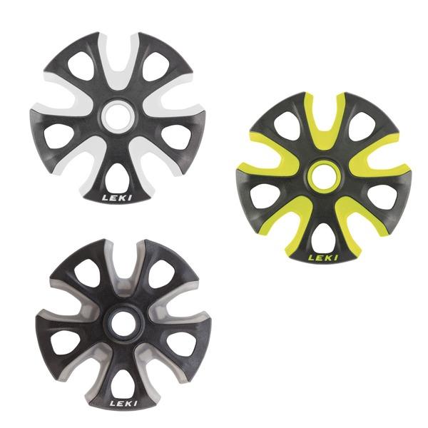 LEKI ビッグ マウンテン バスケット（1個）ホワイト　イエロー　スモーク　レキ　ポール　トレッキ...