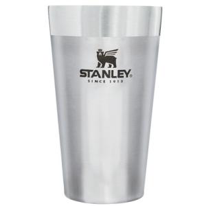 スタンレー(STANLEY) 新ロゴ スタッキング真空パイント 0.47L(シルバー)