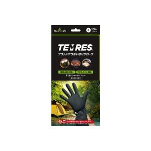 ショーワグローブ　TEMRES アウトドアつかいきりグローブ 100枚入 アウトドア グローブ テム...
