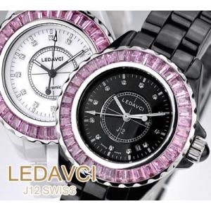 腕時計 レディース LEDAVCI セラミック 選べる2カラー LE-313M LE-314M