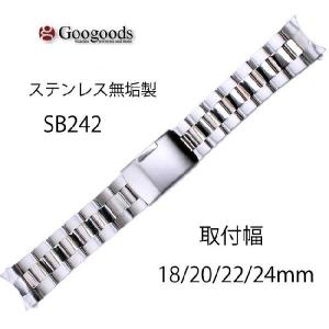 ステンレスメッシュベルト 汎用 幅18/20/22/24/26mm メッシュメタル