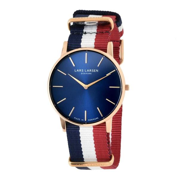 LARS LARSEN ラースラーセン 電池式クォーツ 腕時計 男女兼用 ケース幅:40mm 品番:...